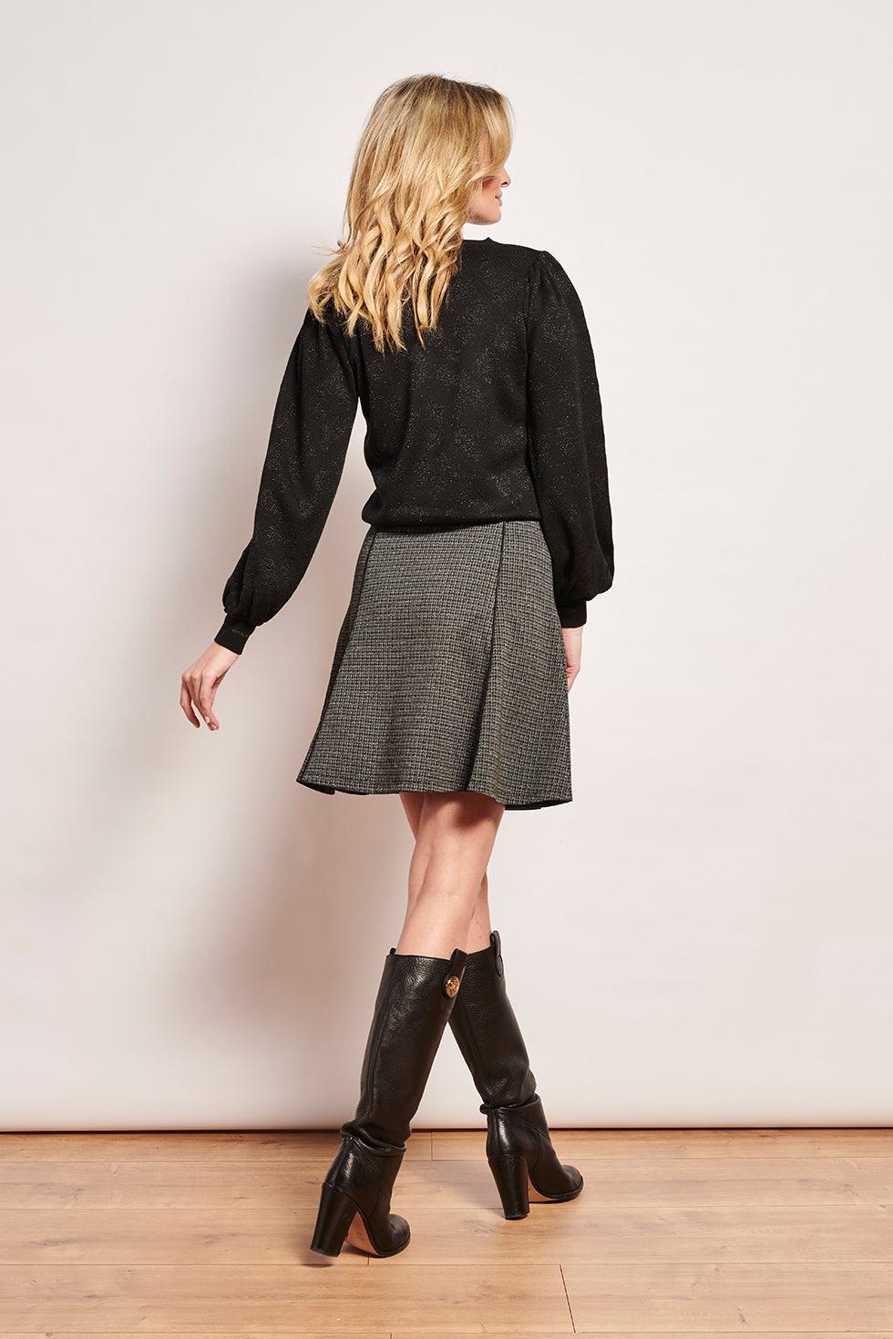 21731 Smashed-Lemon Trui Black