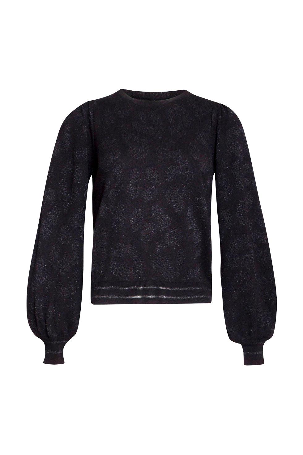 21731 Smashed-Lemon Trui Black