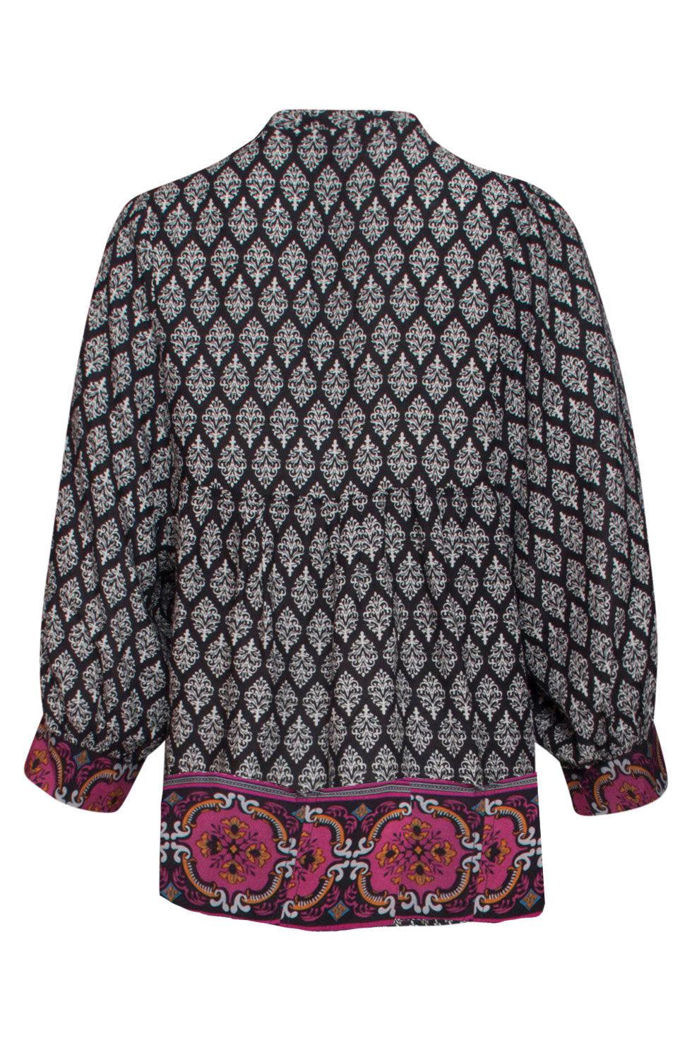 22501 Top Rayon Ornamentprint
