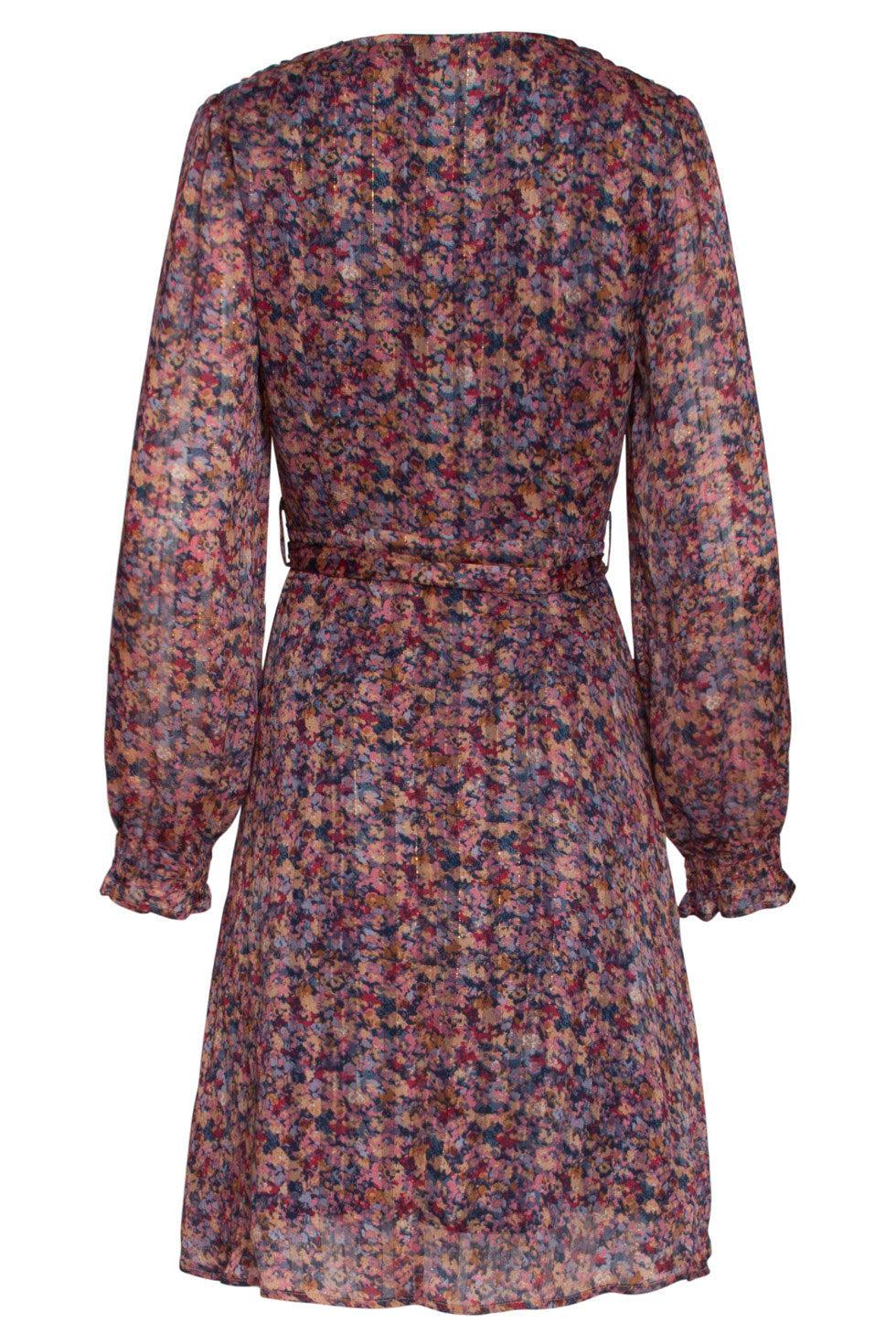 22503 Ruffle Jurk Ditsy Bloemprint