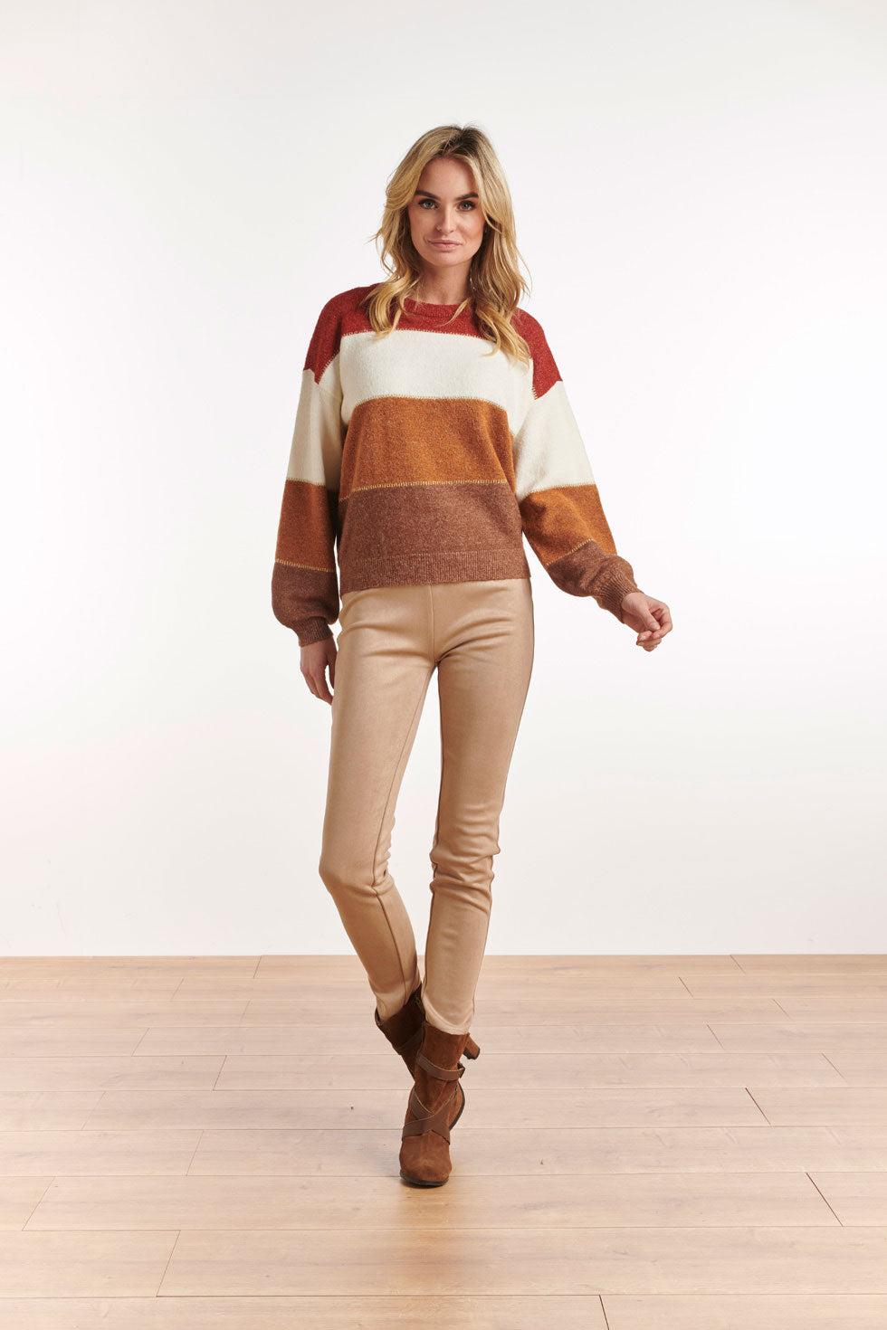 22596 Tregging Suedine Beige