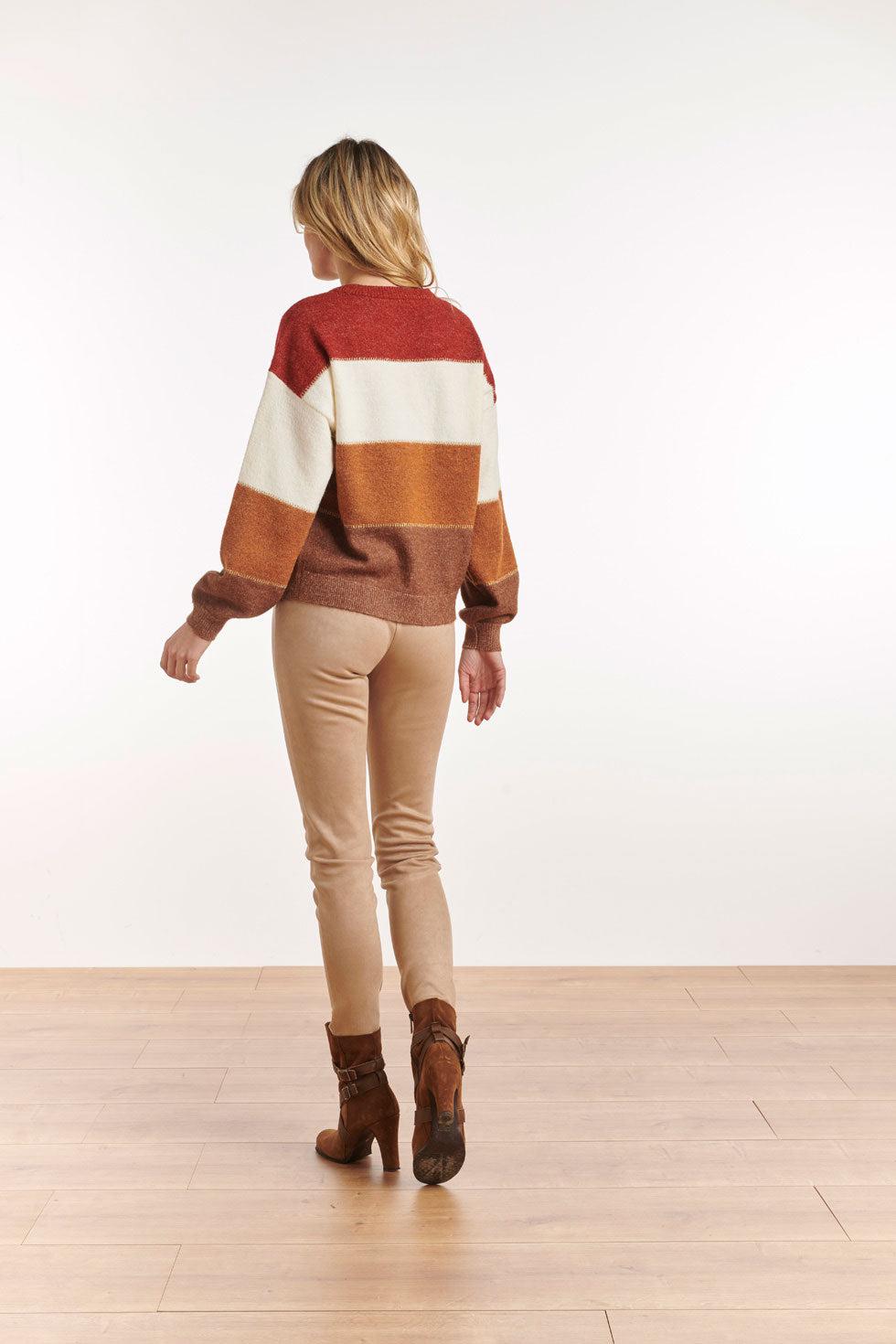 22596 Tregging Suedine Beige