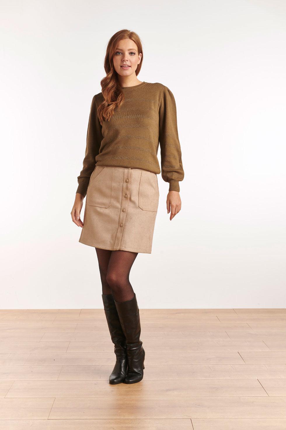22599 Rok Suedine Beige