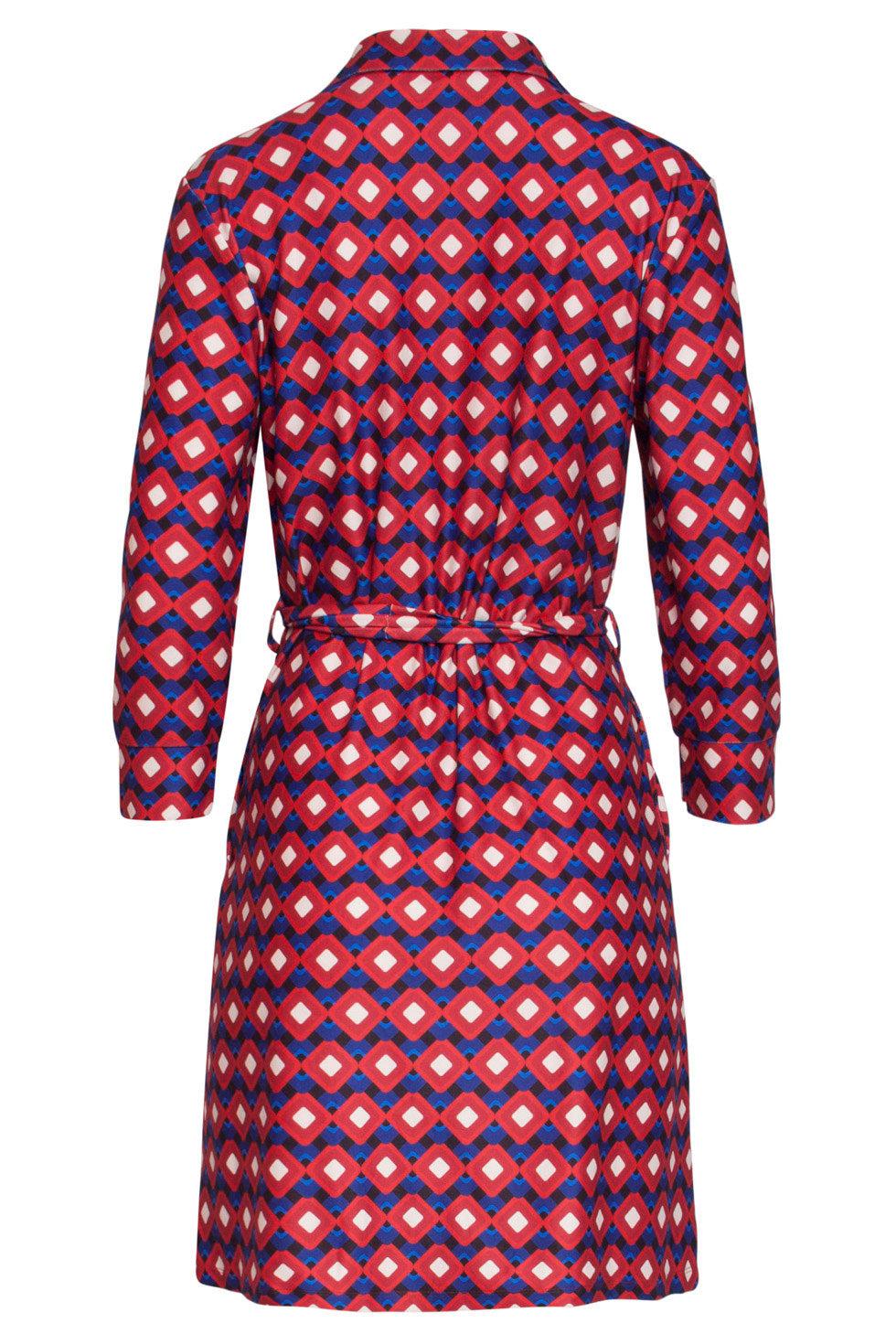 22618 Stretch Blousejurk Grafische Print