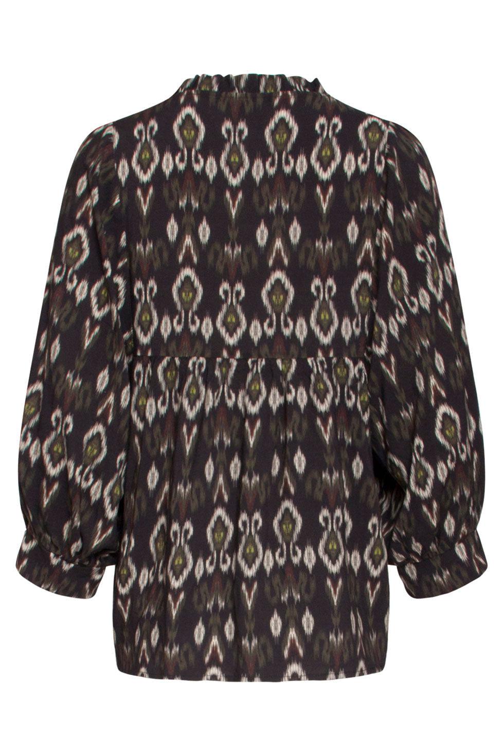 22621 Bohemian Top Aztec Print