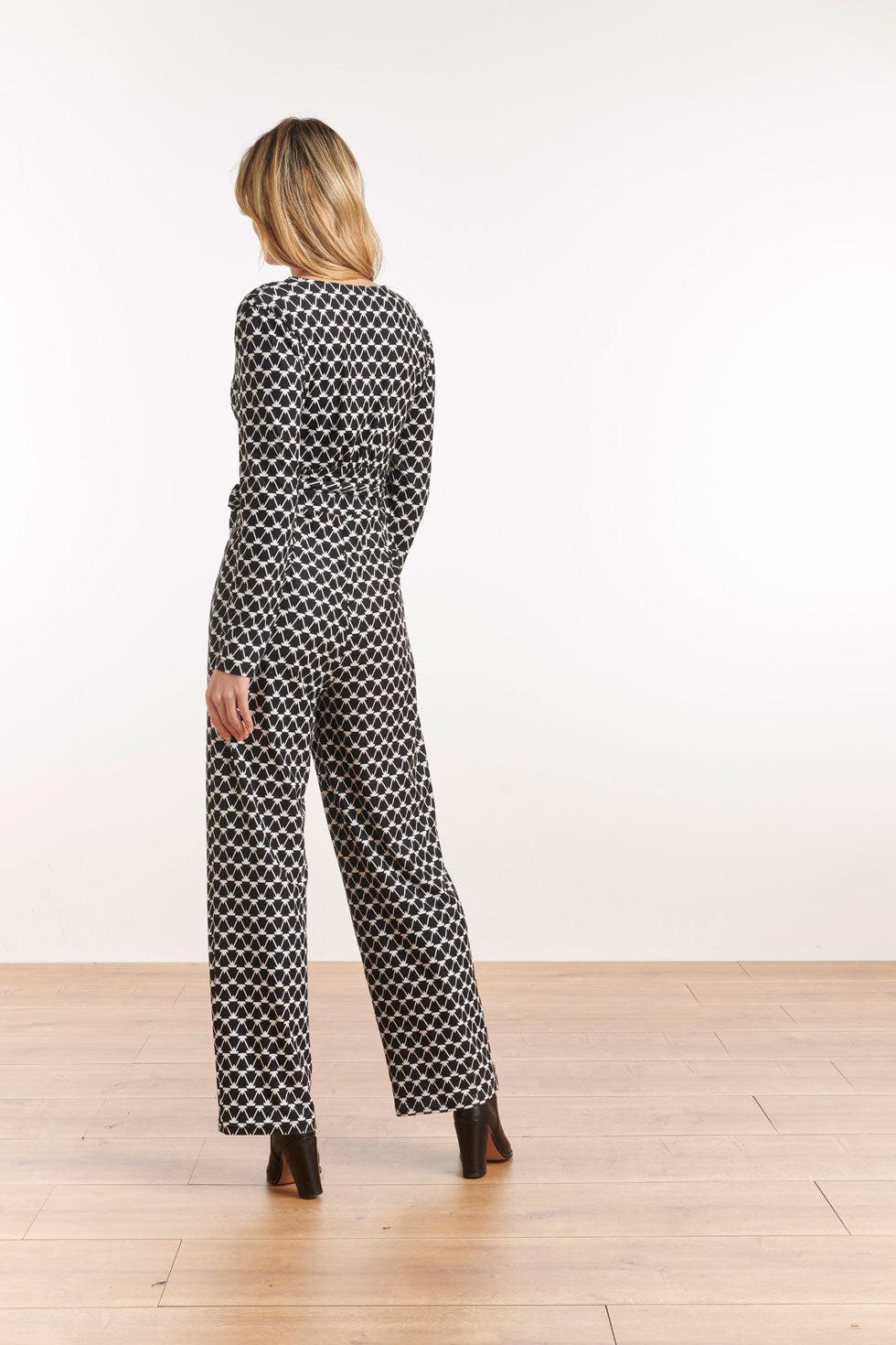 22654 Smashed-Lemon Jumpsuit Stretch Grafische Print