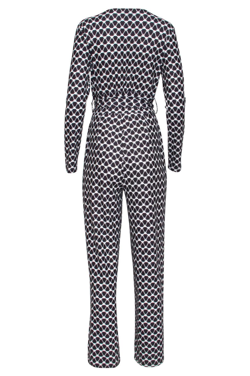 22654 Smashed-Lemon Jumpsuit Stretch Grafische Print
