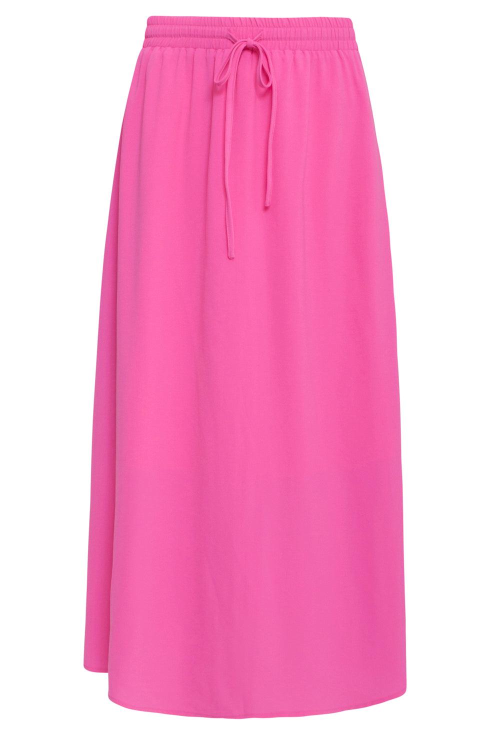 23048-420 Damesrok Met Zijsplitde | Pink