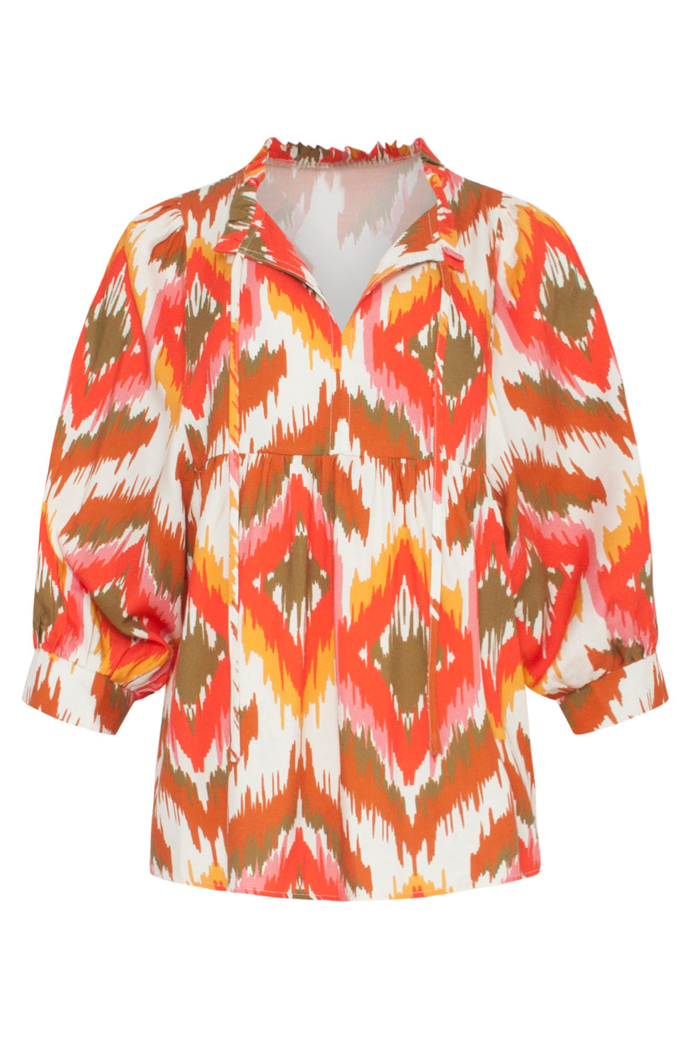 23093 Women's Casual Summer Loose-Fitting Tops | Muticolour