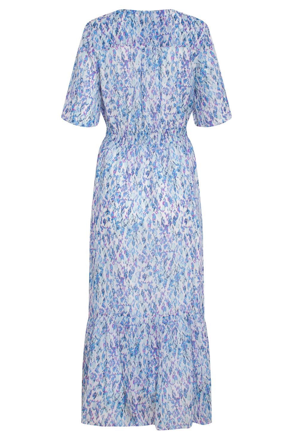 23310 Zomerjurk Met Grafische Print- | White-Multicolour