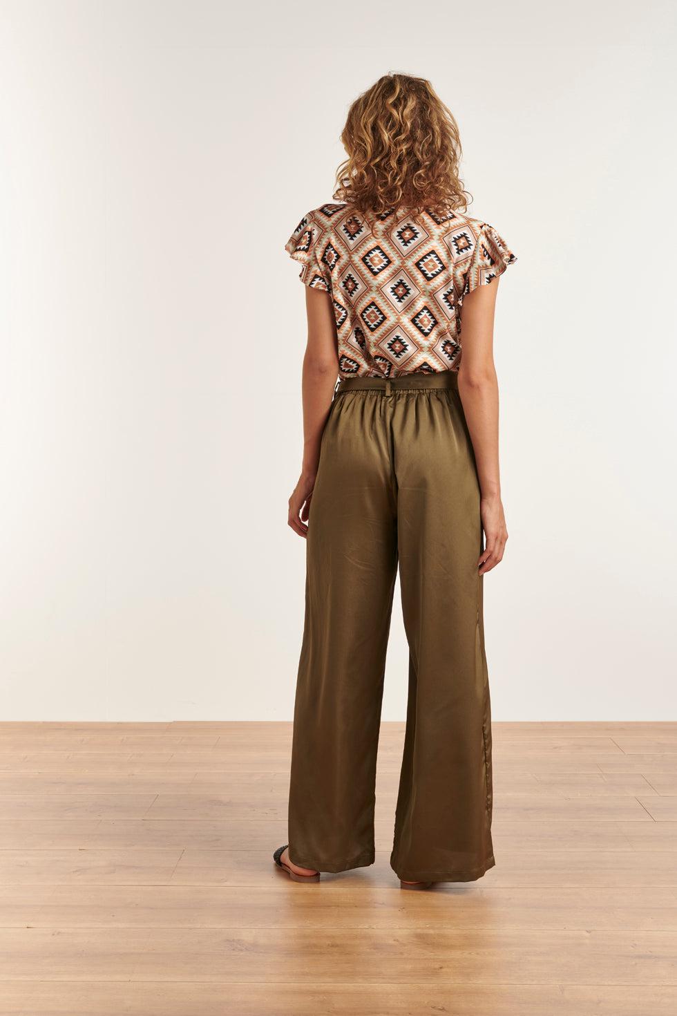 23336 Zomer Top Met Grafische Print | Muticolour