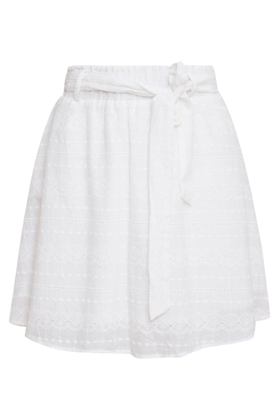 23359 Zomerrok Met Centuur - 100% Katoen | White