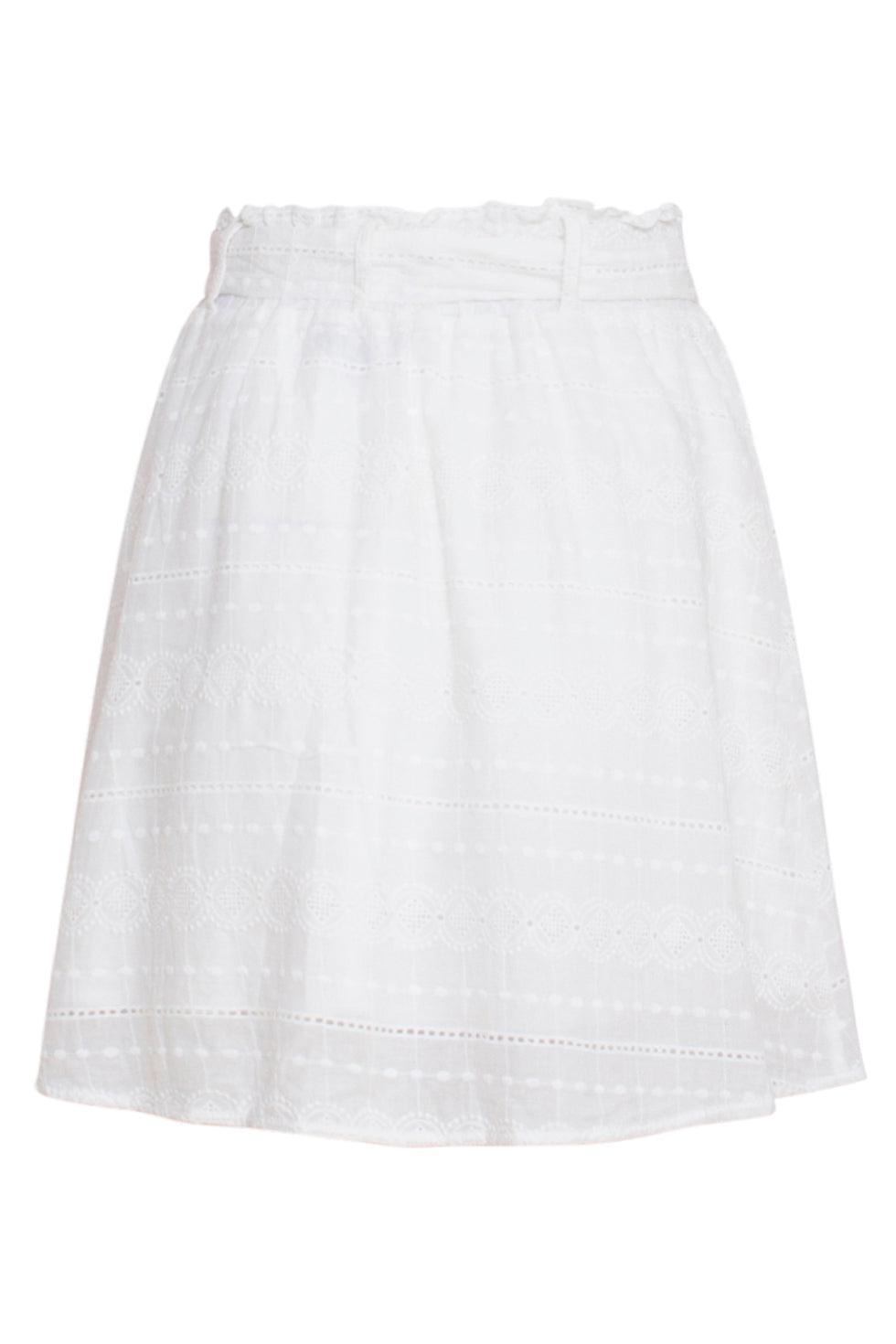 23359 Zomerrok Met Centuur - 100% Katoen | White