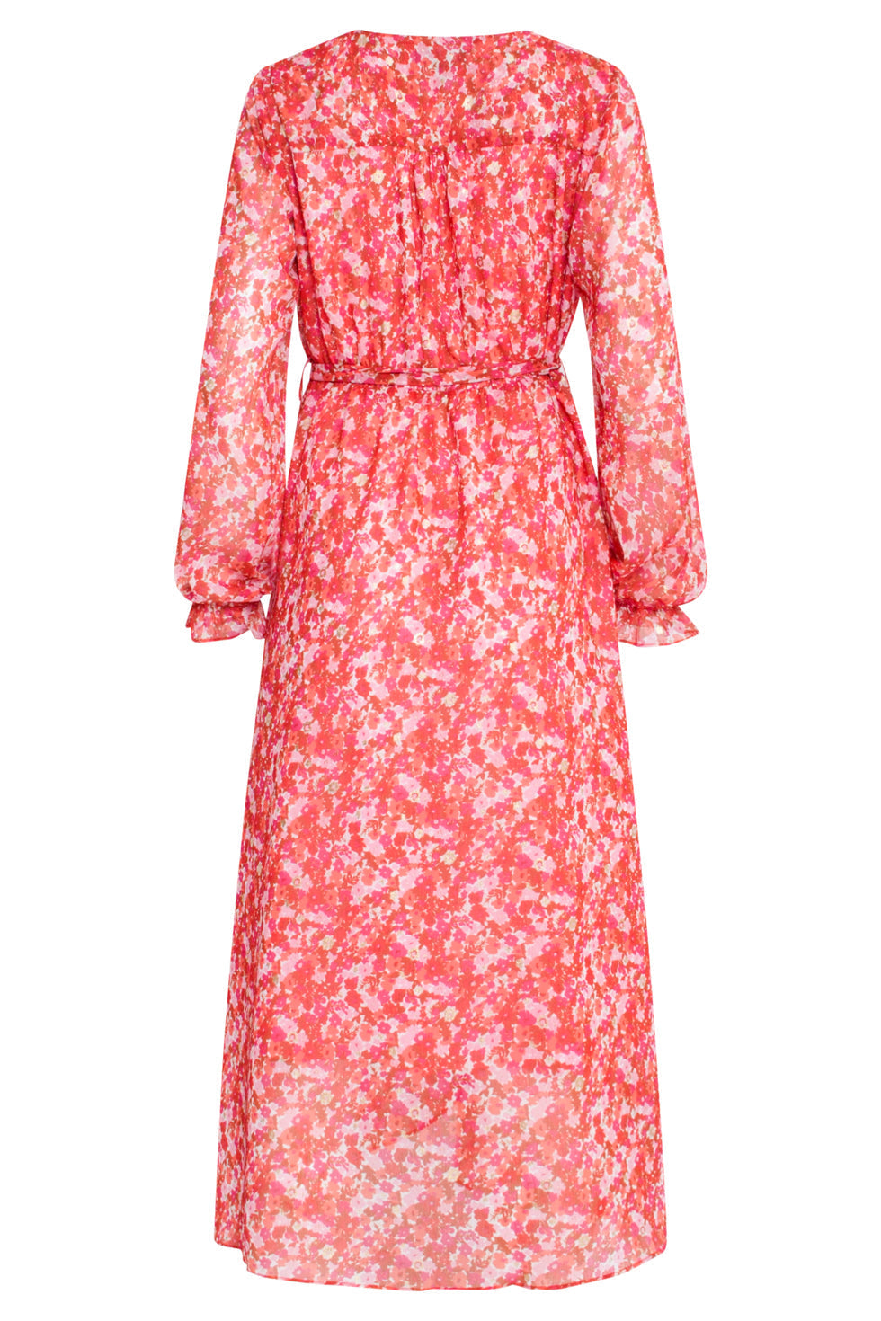 23504 Dames Ditsy Bloemenprint Wikkeljurk | Muticolour