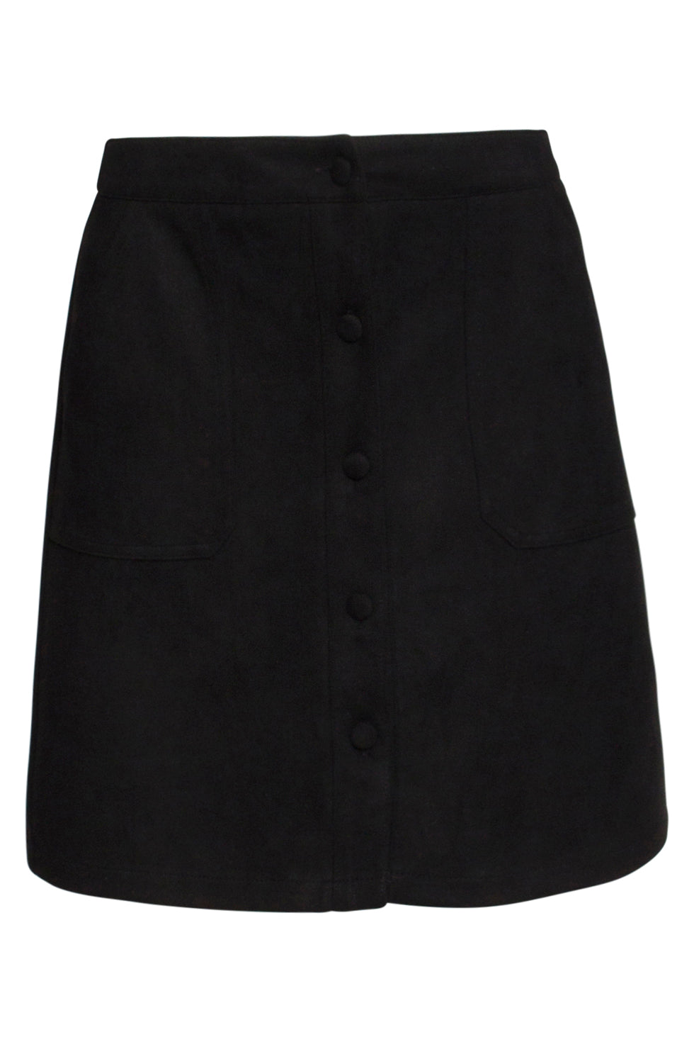23590 e Suède Look Knoop Rok | Black