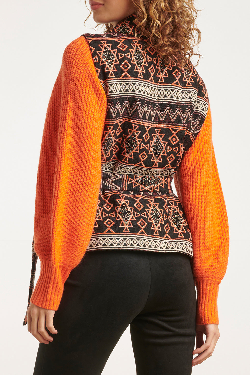 23591 Tribaal Vest Met Riem | Muticolour