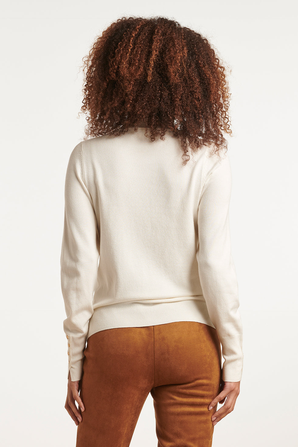 23600 Basic Offwhite Turtleneck | White