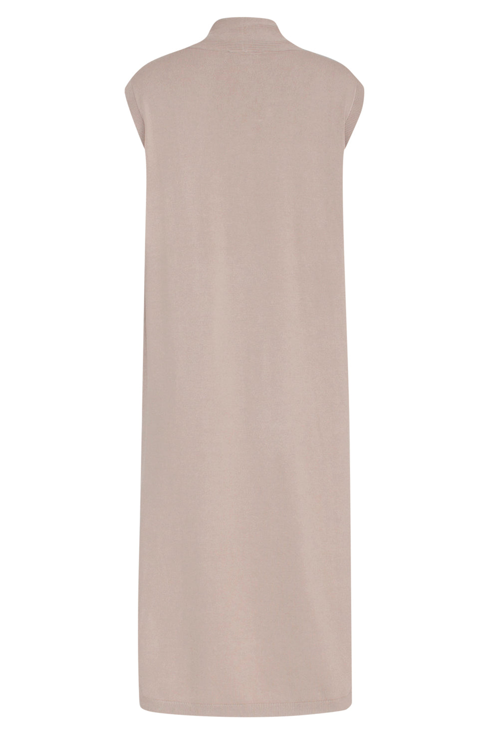 23601 Stijlvolle Mouwloze Cardigan | Sand