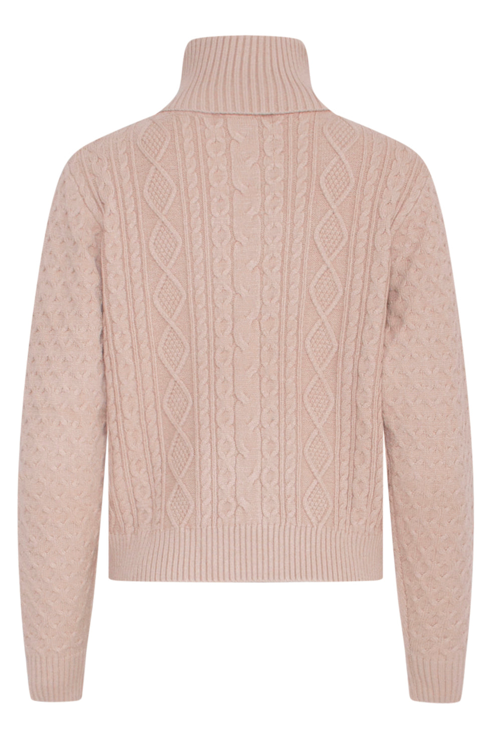 23604 Getextureerde Gebreide Coltrui Sand