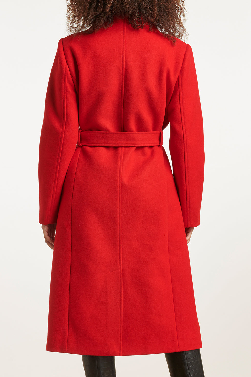 23617 Dames Lange Jas | Red