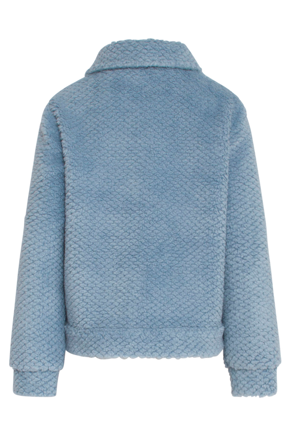 23622 Kort Licht Teddy Damesjas | Light Blue