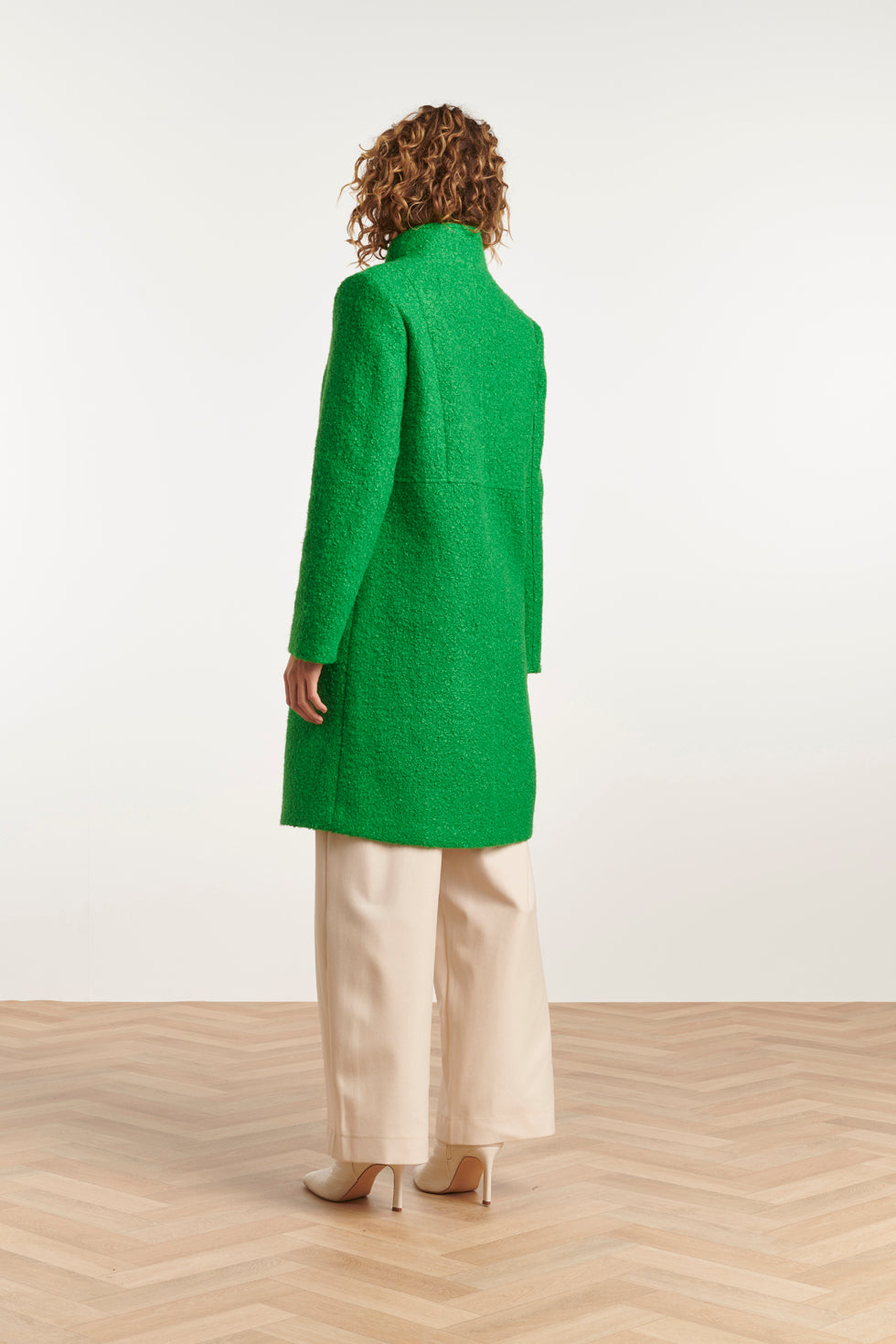 23624 Boucle Damesjas | Green