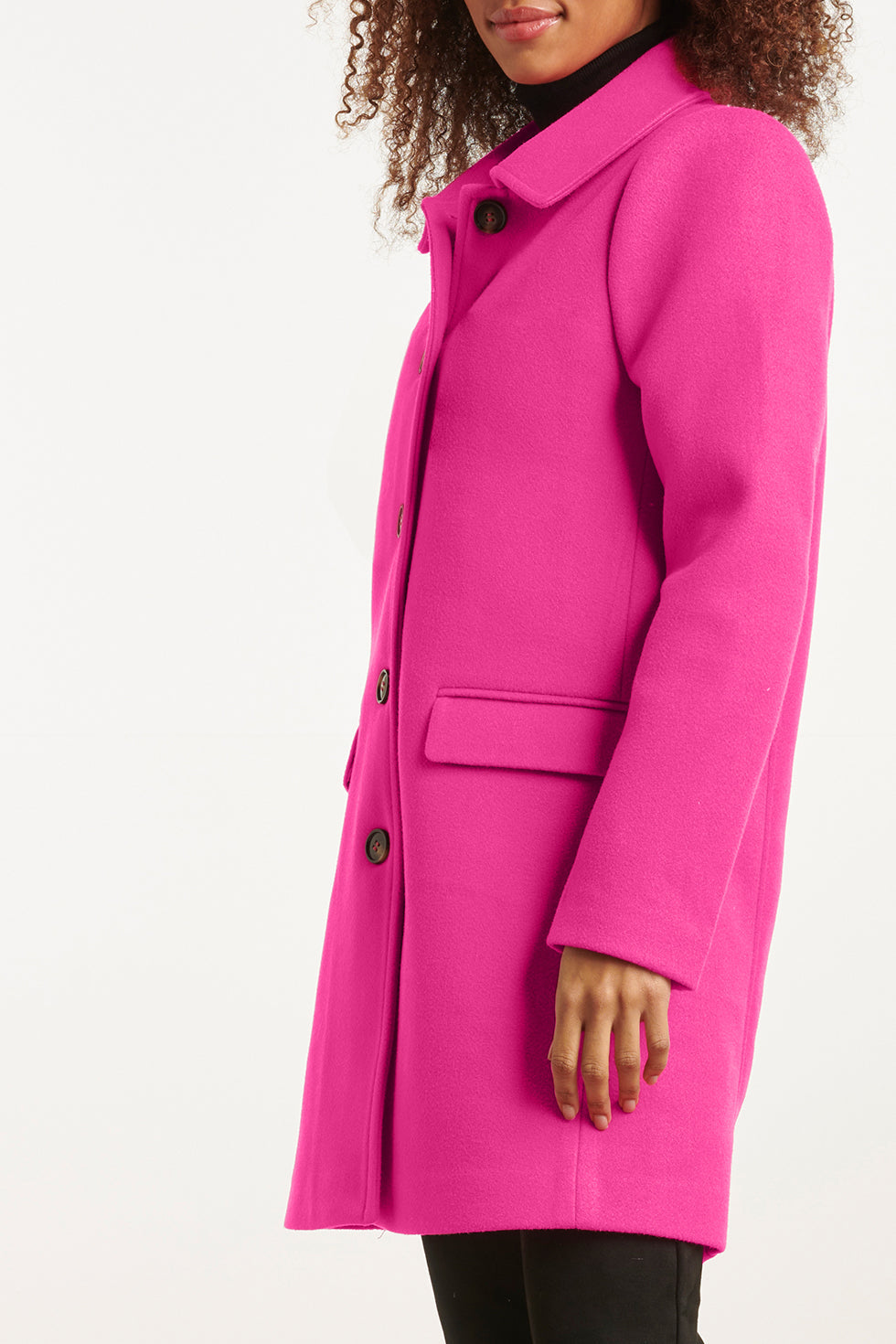 23635 Damesjas Aansluitendfuchsia | Fuchsia