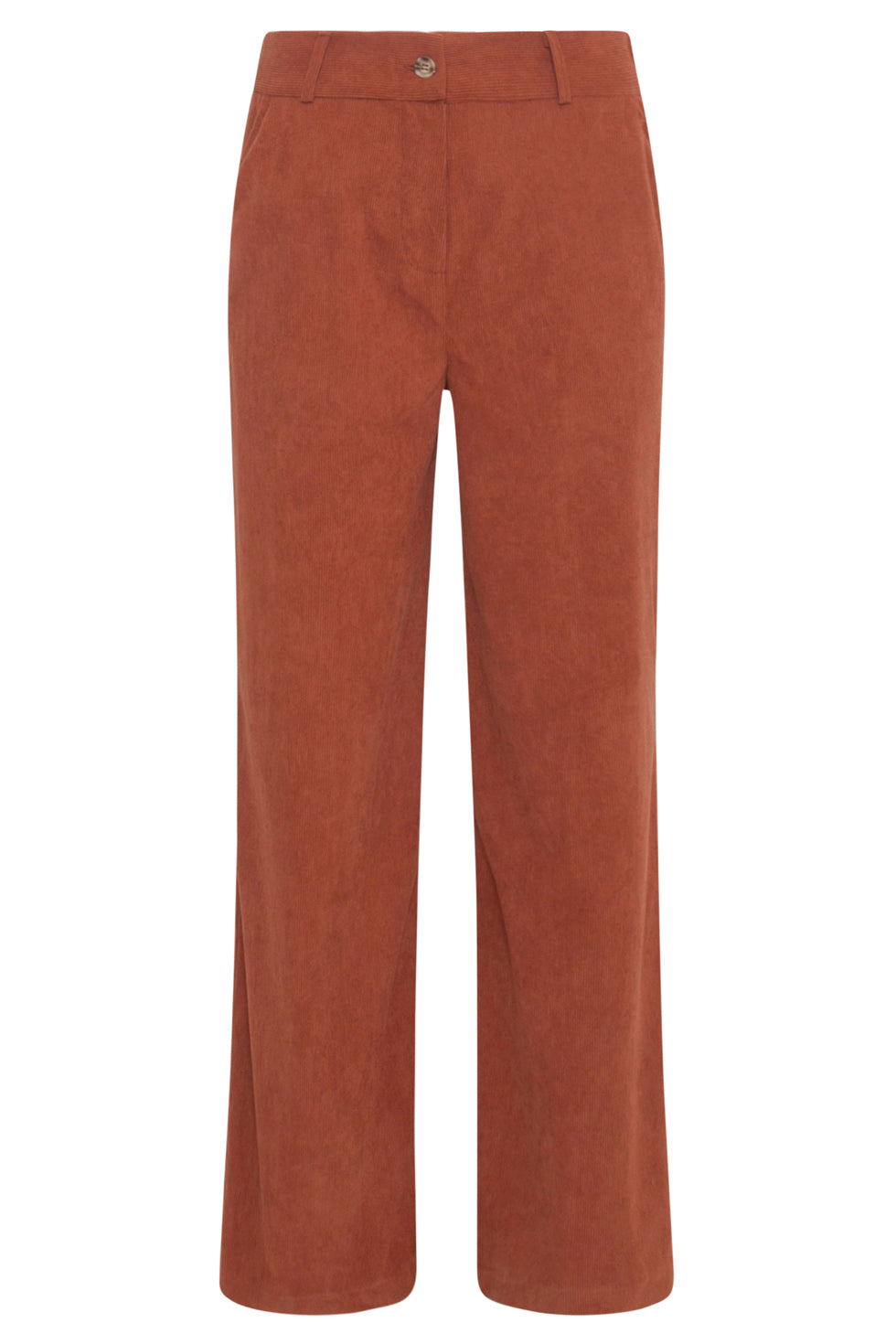 23724-775 Corduroy Broek In Bruin Van 100% Polyester