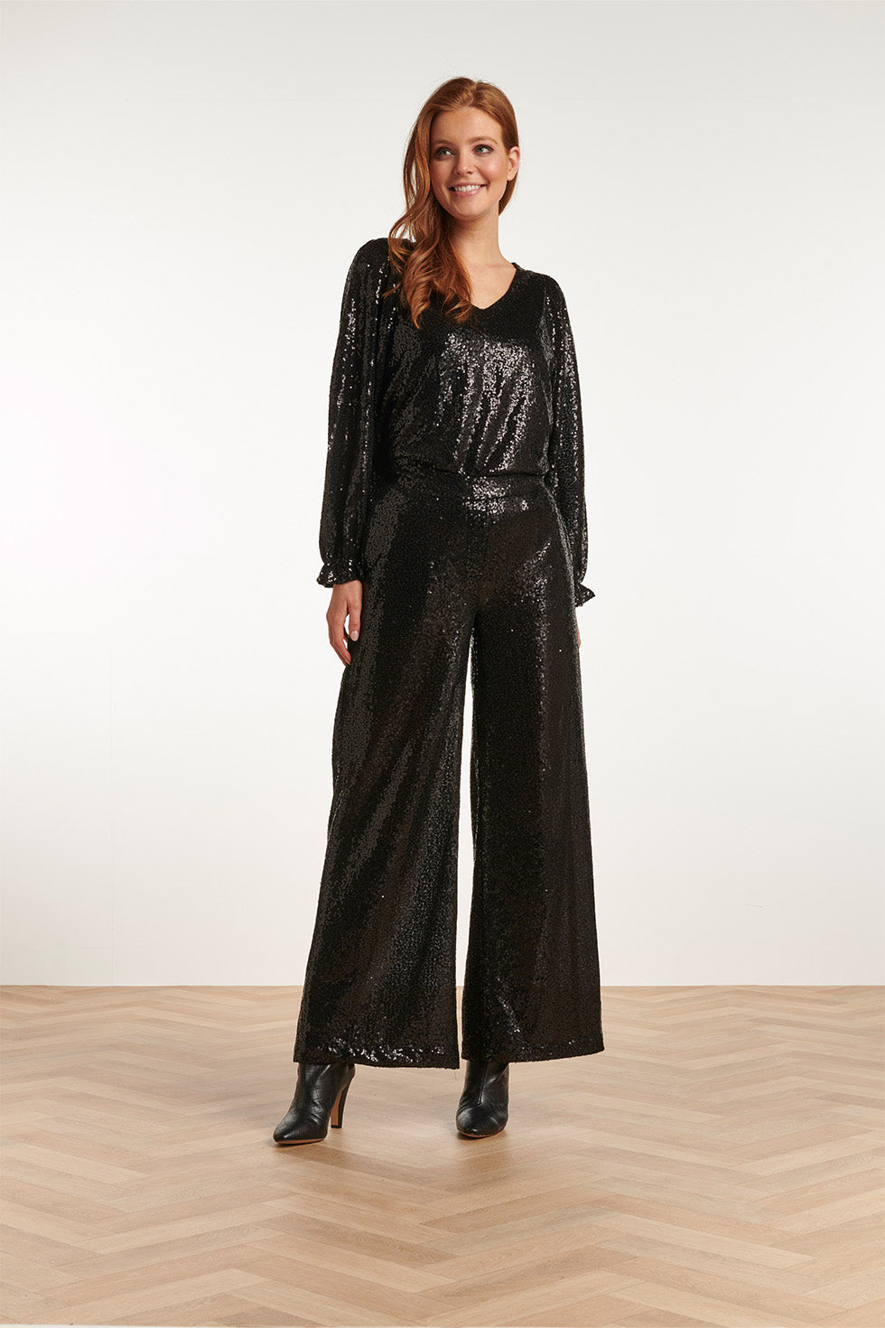 23739-999 E Glitter Broek Voor Dames | Black