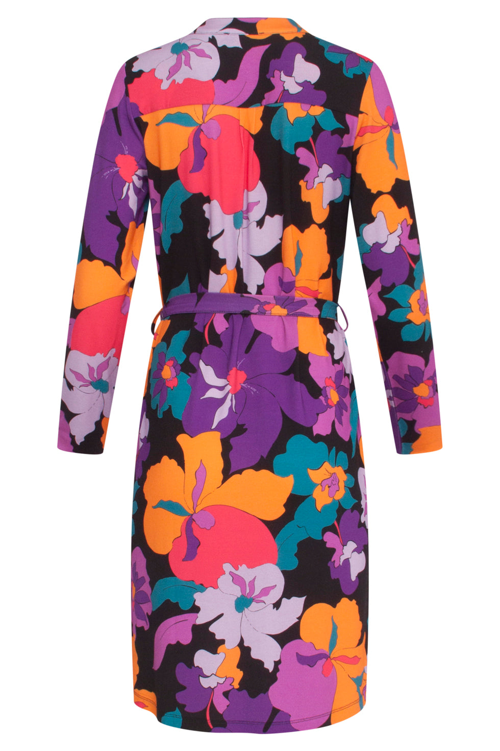 23858 DamesjurkBloemenprint | Muticolour