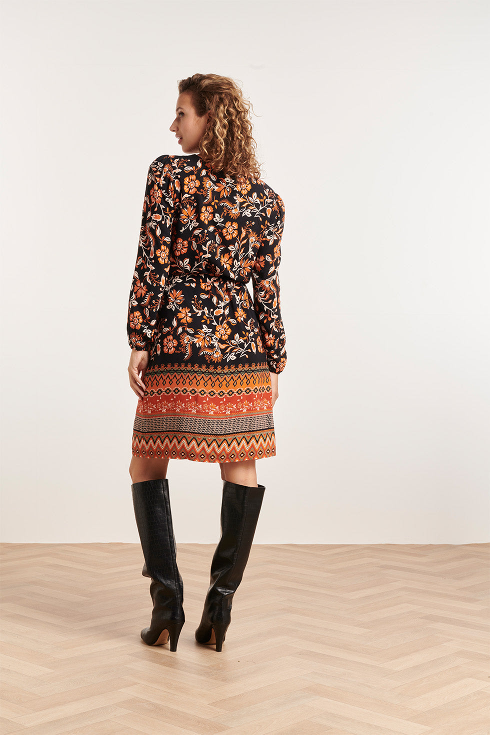 23861 Damesjurk Met Bloemenprint | Muticolour