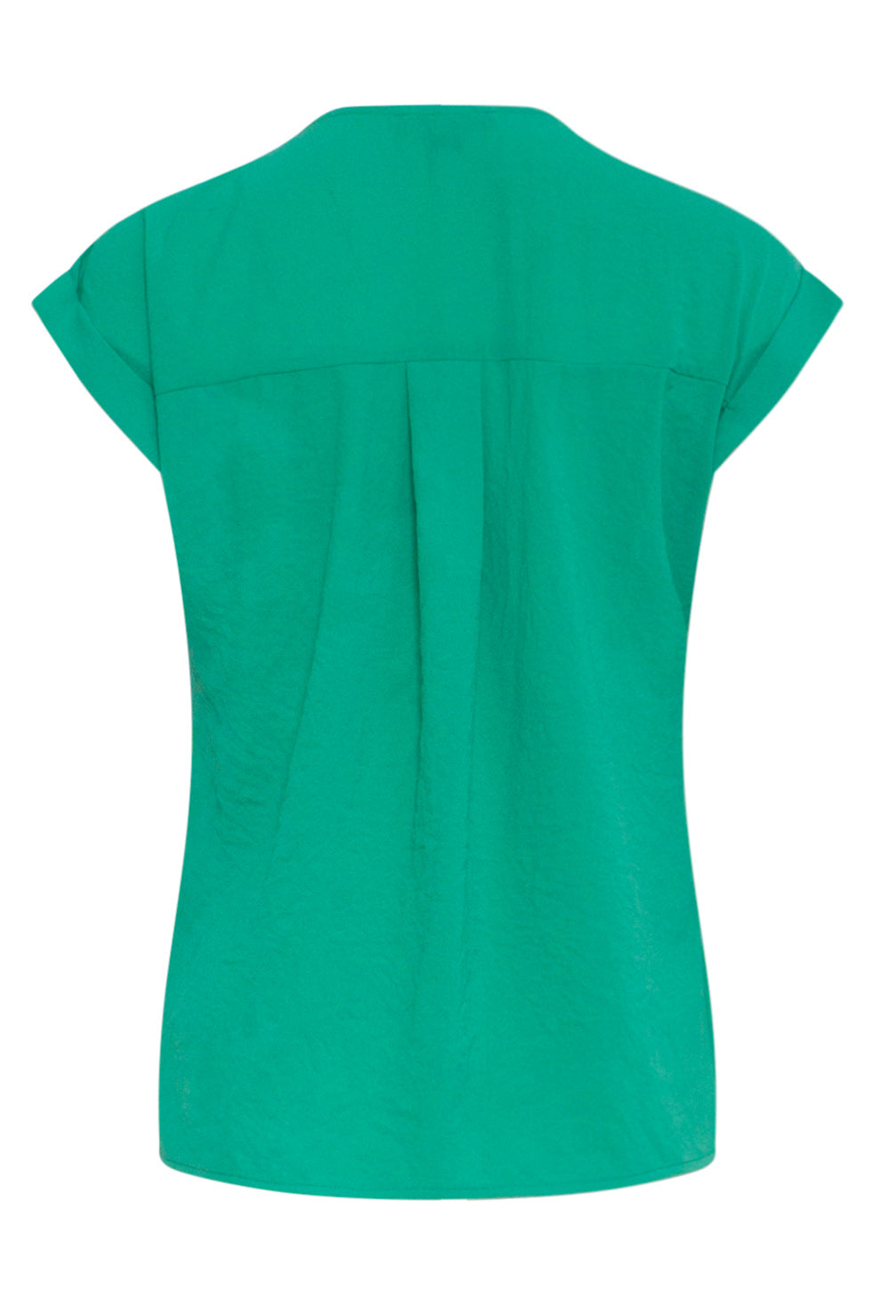 24089 Eenvoudige Losvallende Elegante Topkoud | Green