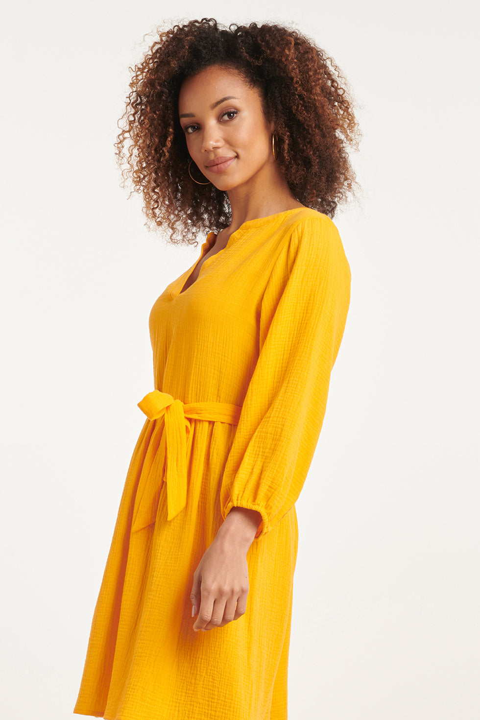 24091 Simpel Zomerjurkjewarm Zonnig Tetra | Yellow