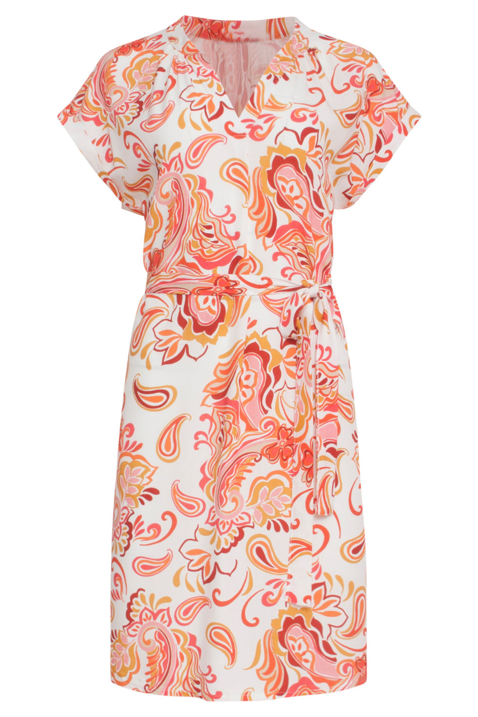 24150 Zomerjurk Met Ornamentprint | Muticolour