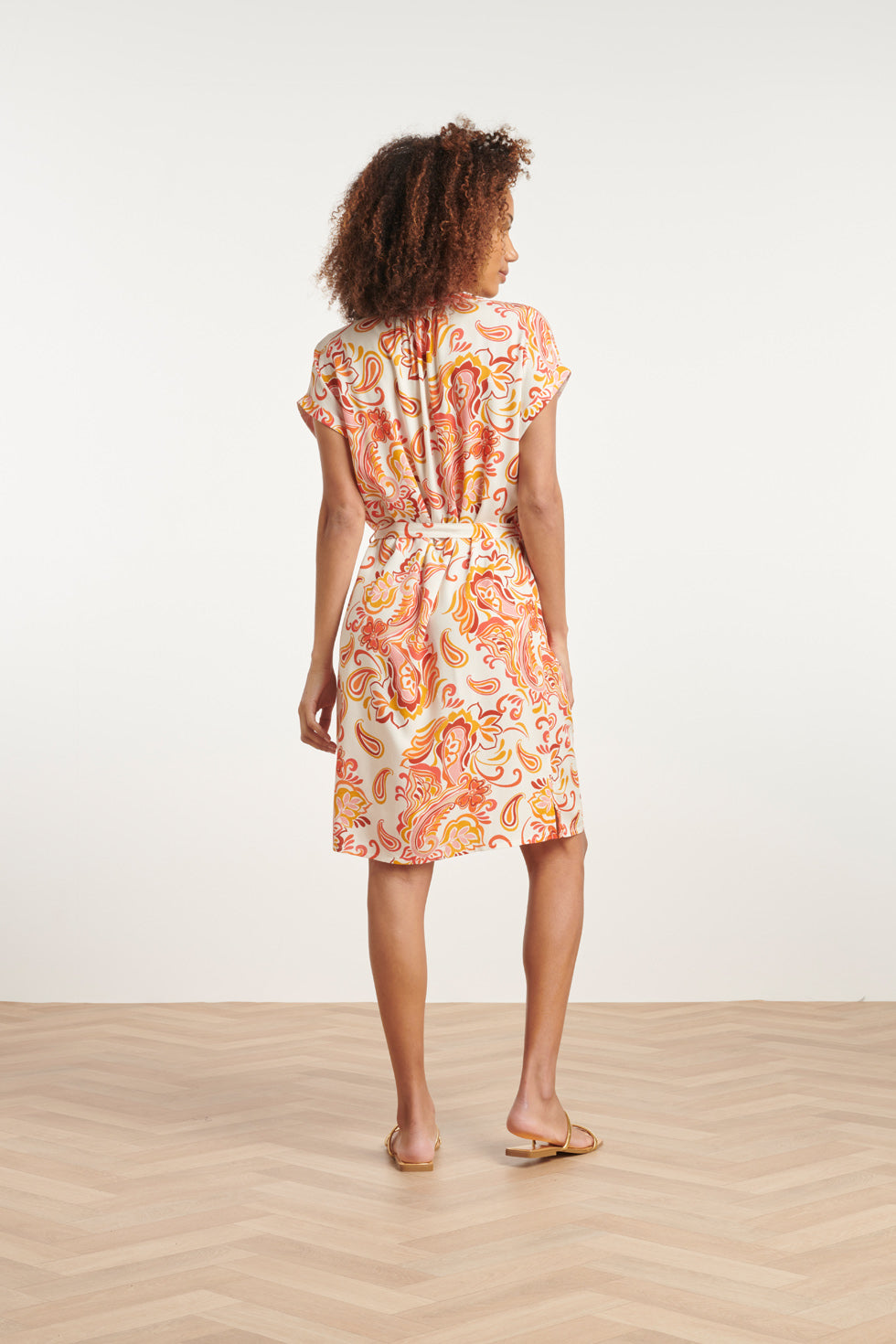 24150 Zomerjurk Met Ornamentprint | Muticolour