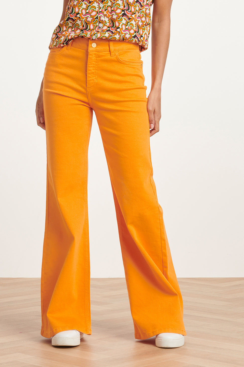 24169 Flared Jeans | Orange
