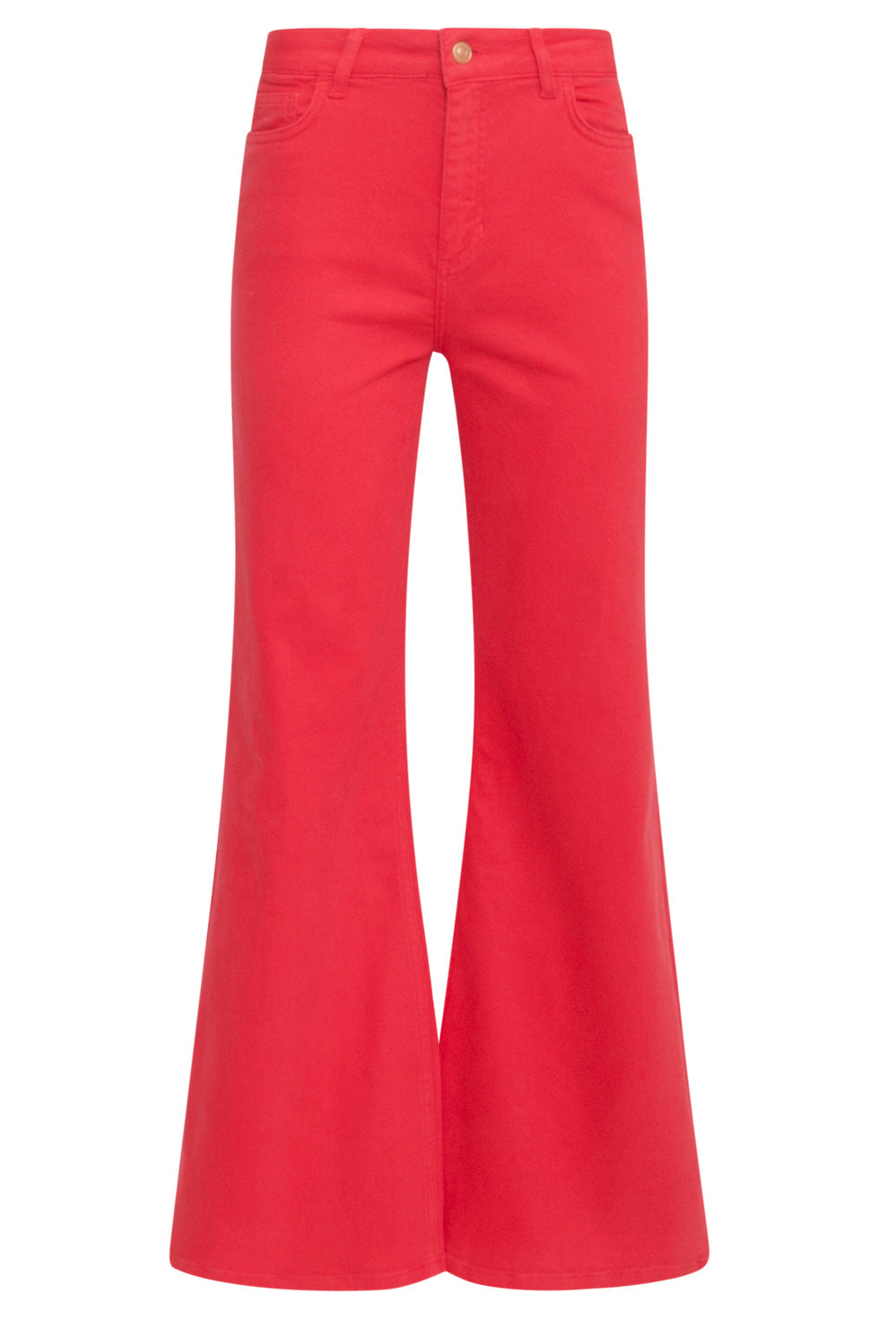 24169 Flared Jeans | Red