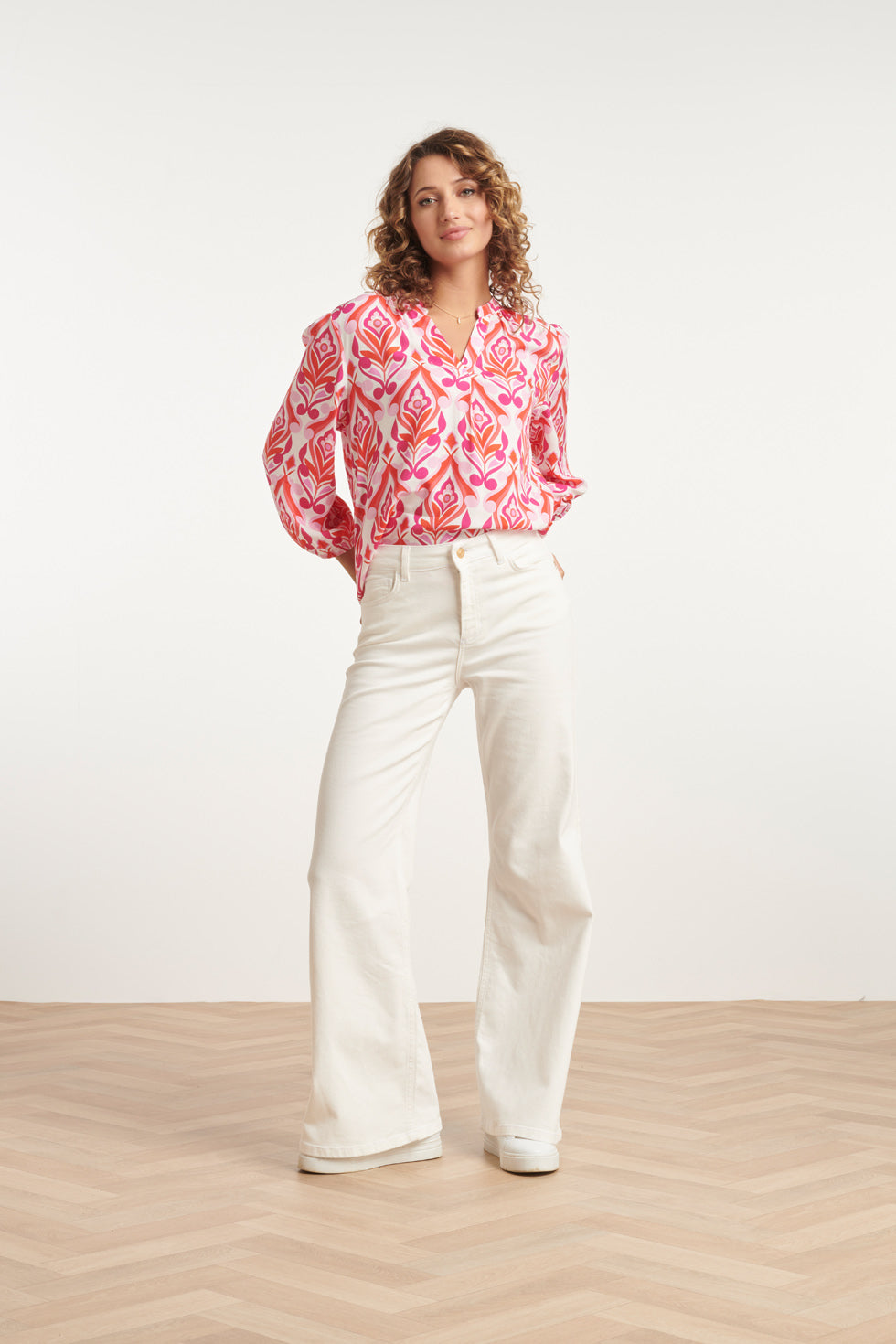 24169 Te Flared Jeans | White