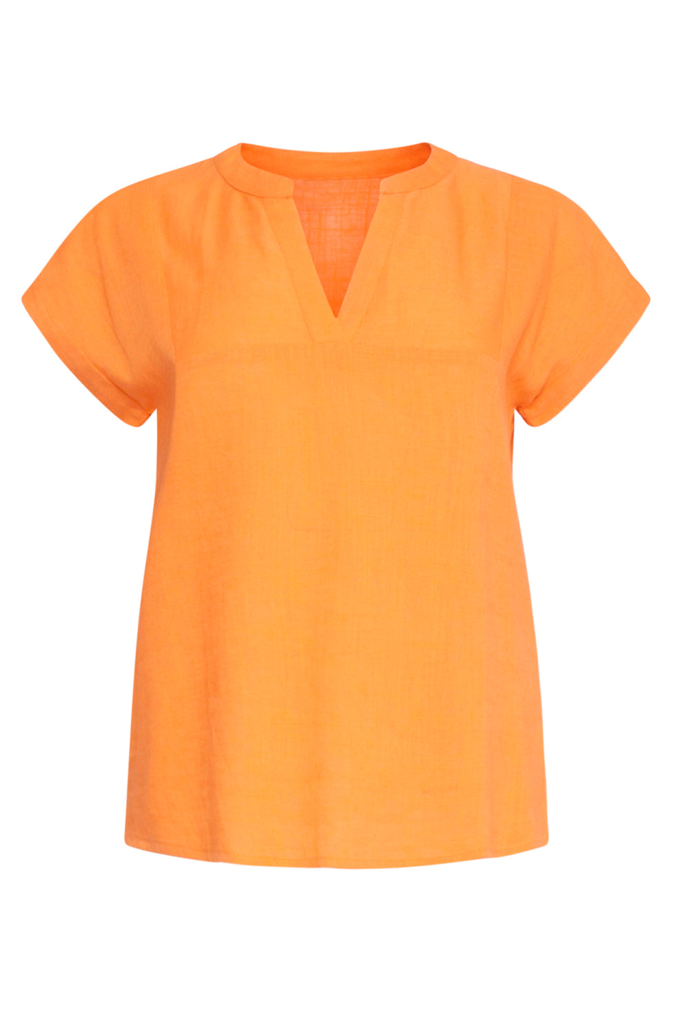 24347 Ademende Zomer Top | Orange