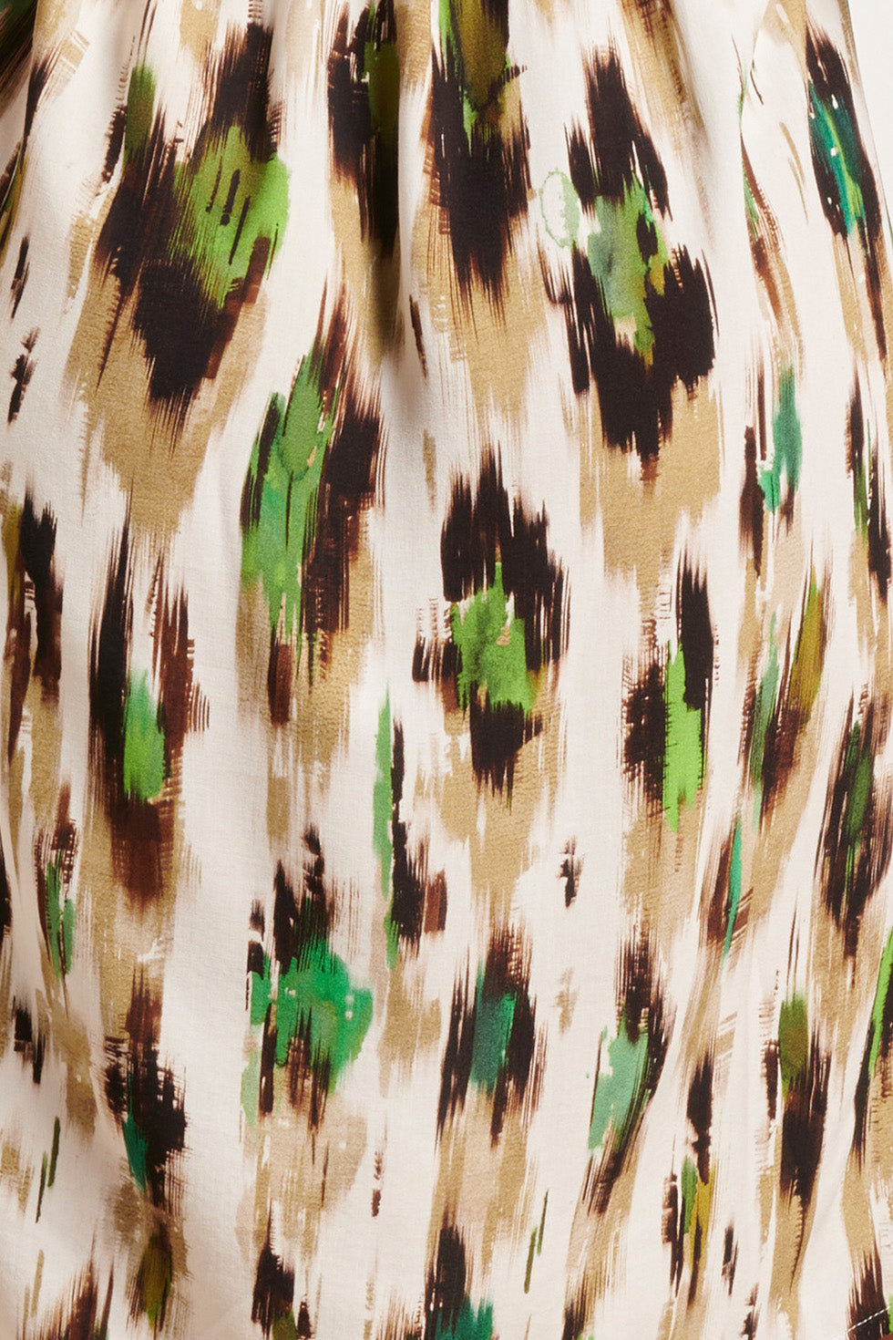 24364 Dames Te Jurk Met Dieren Print | Off White - Muticolour