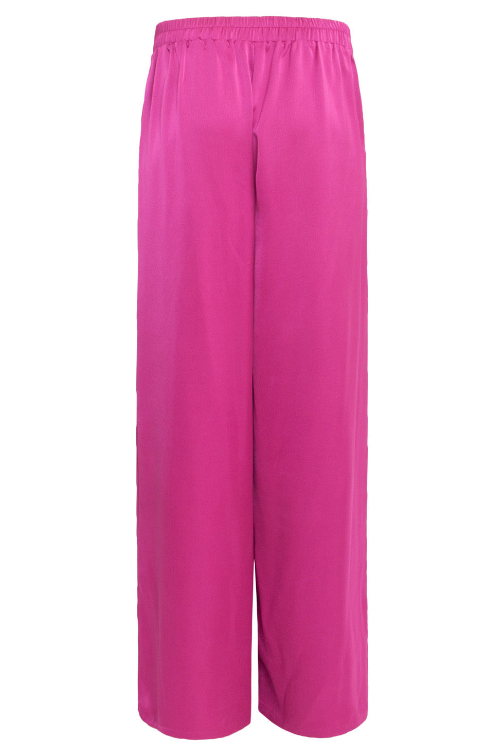 24592 Wijde Satijnen Cyclame Broek | Cyclame