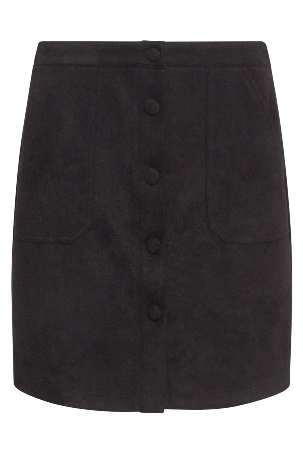 24596 Suède Knooproke | Black