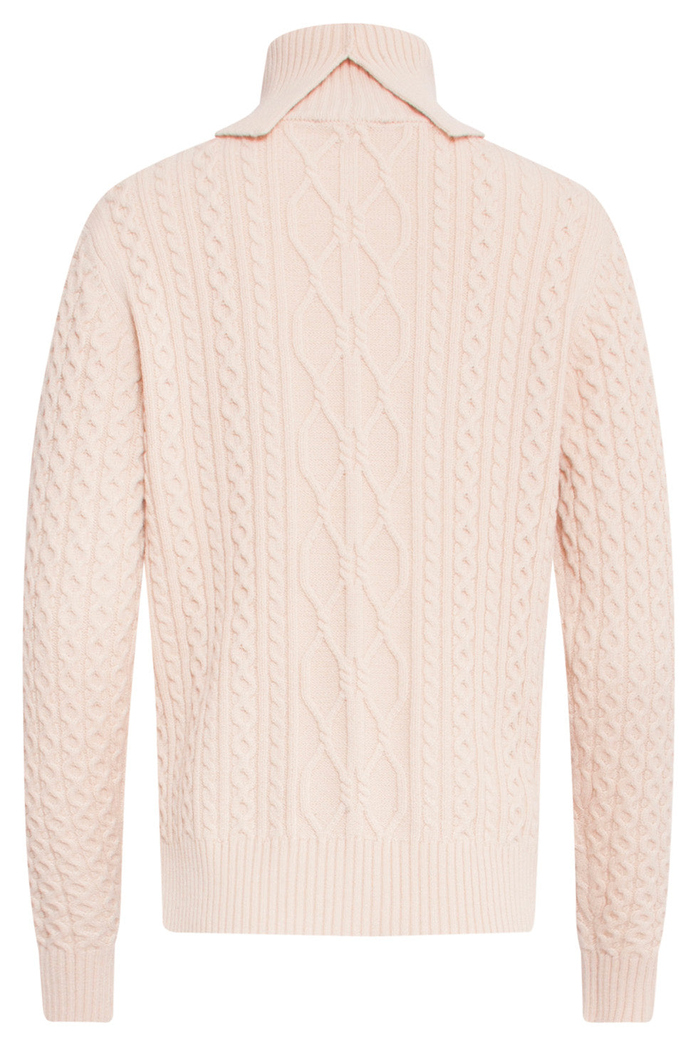 24628 Gebreid Top Met Gevlochten Structuur | Sand