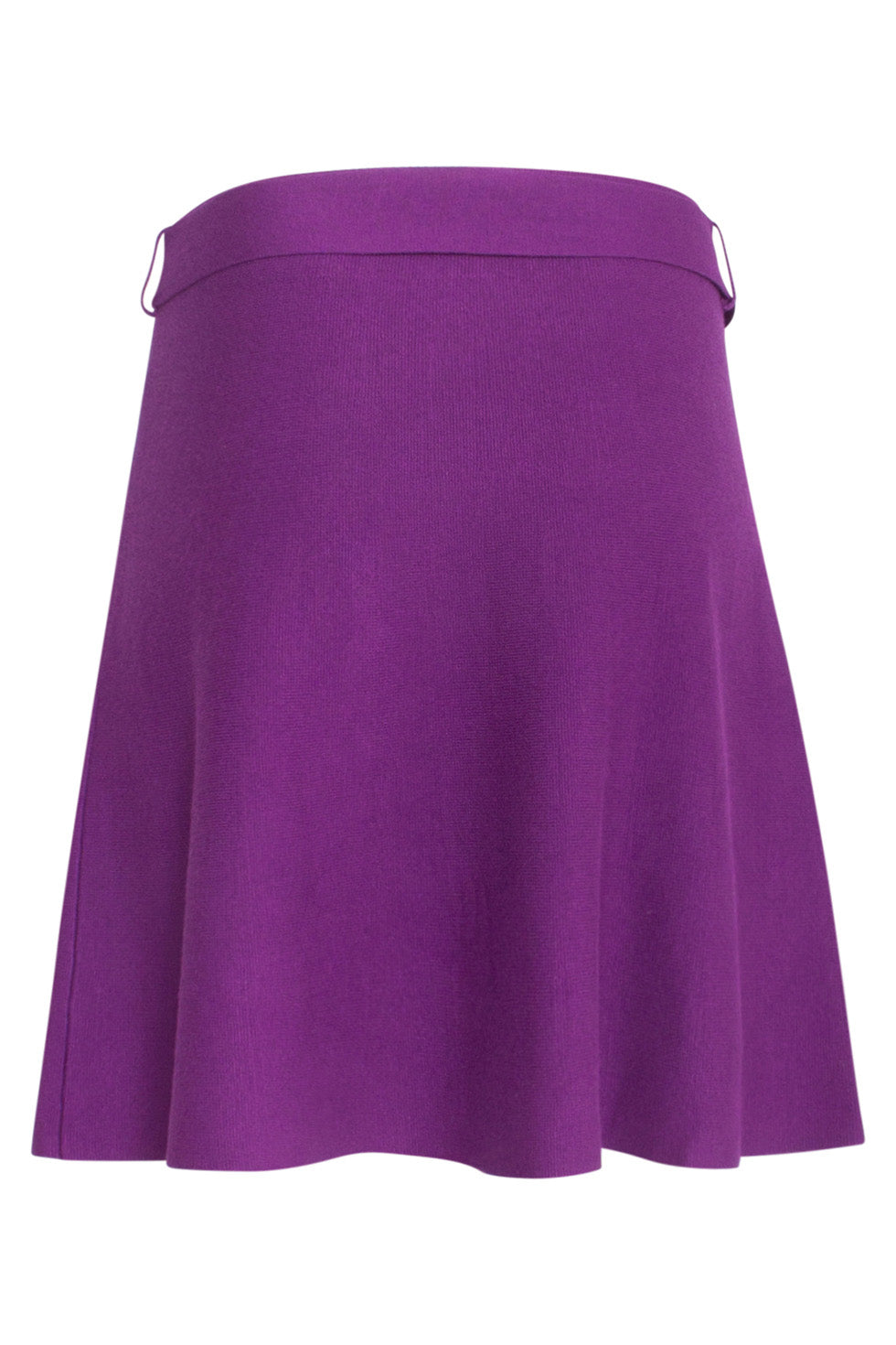 24706 Korte Gebreide Paars e Rok | Purple