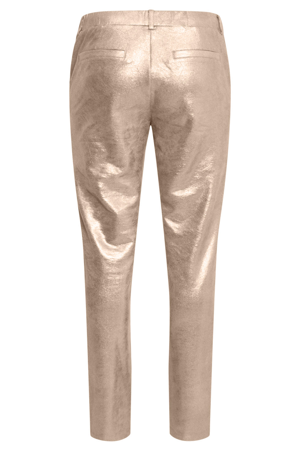 24734 Suedine Broek | Silver