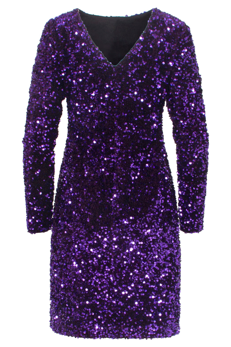 24770 Paarse Paillettenjurk | Purple