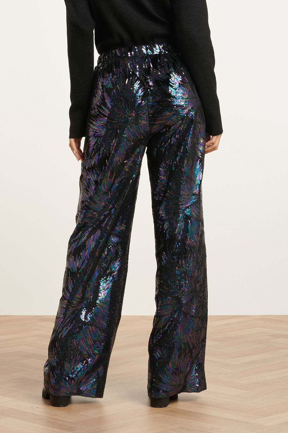 24772 Multicolour PaillEttenbroek Op e Velours | Black - Purple