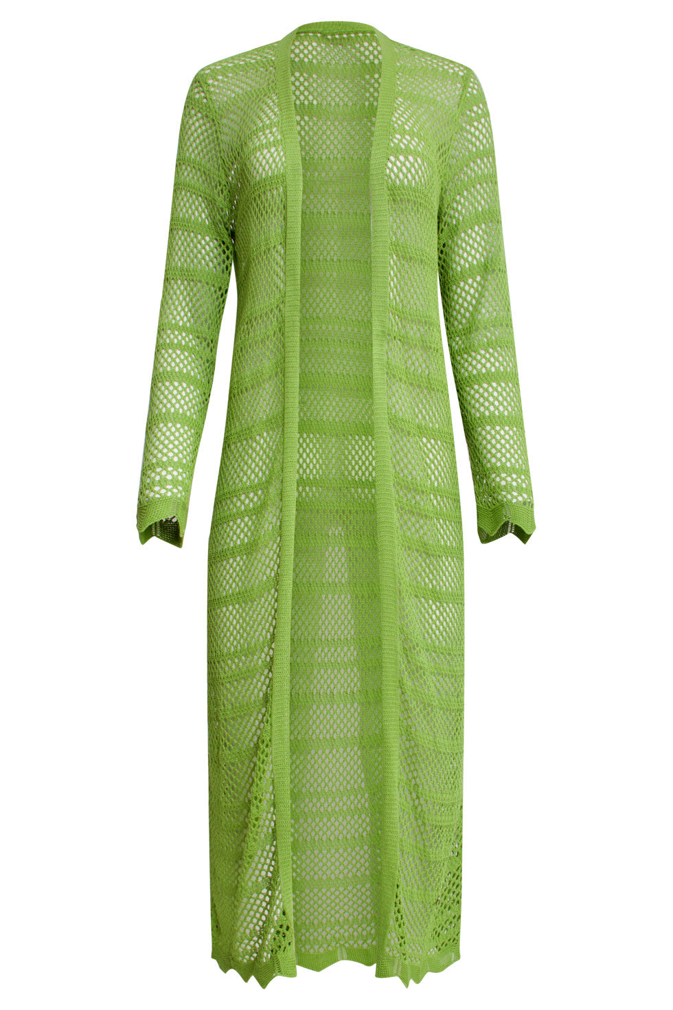 25094 Licht Maxi Cardigan | Light Green