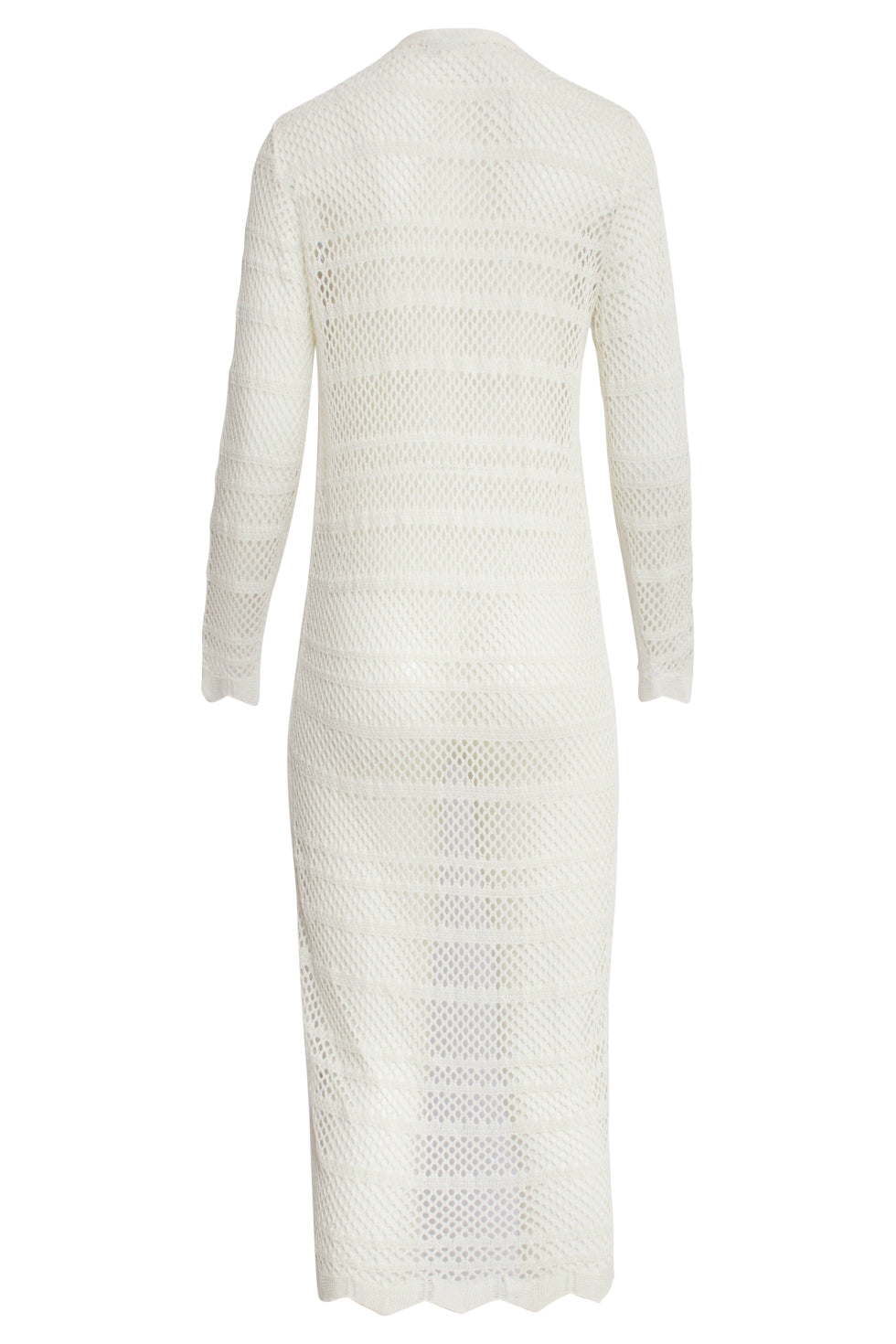 25094 Maxi Cardigan | White