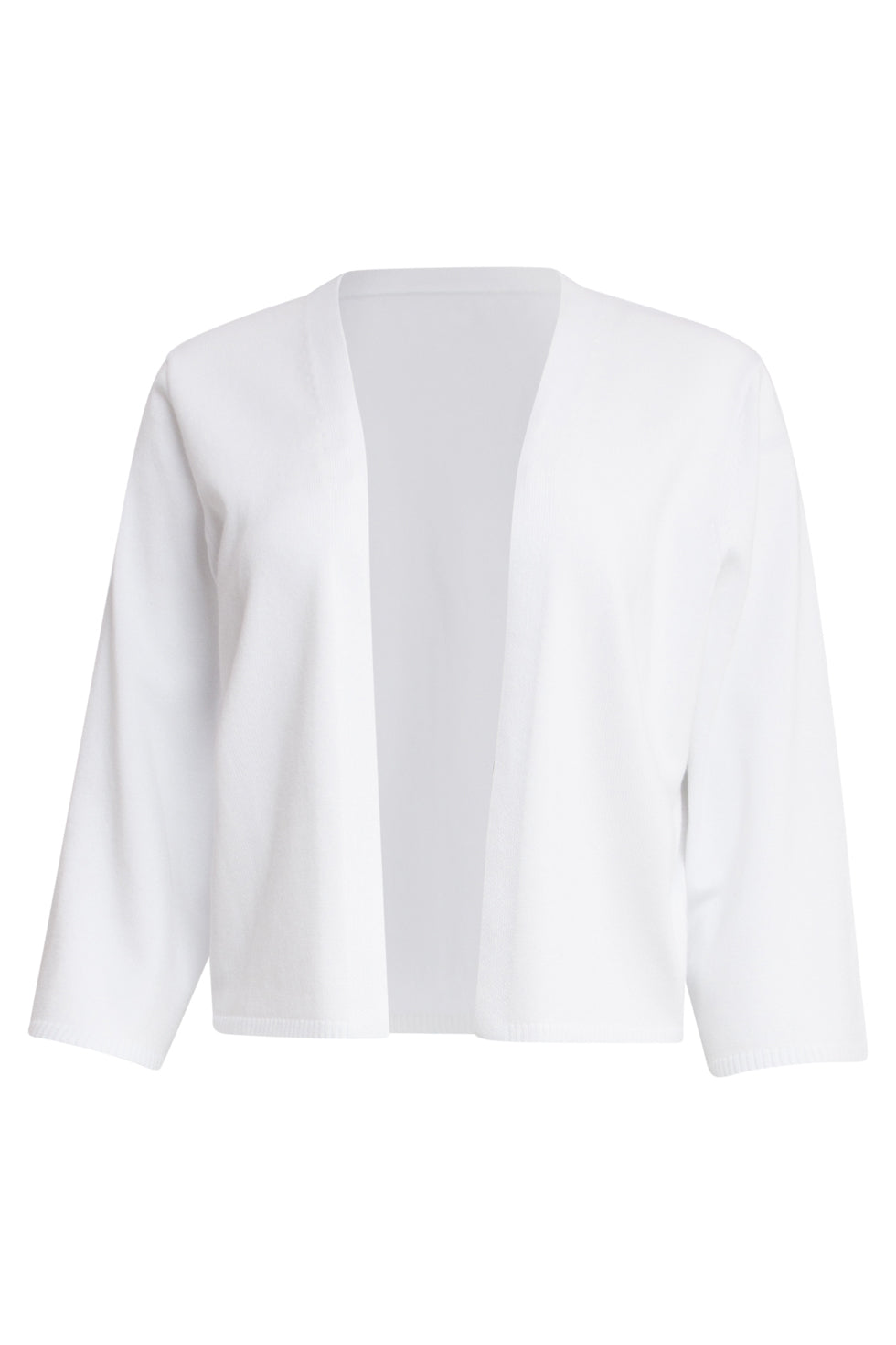 25105 Te Zachte Gebreide Bolero | White